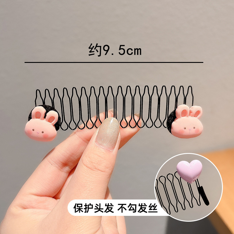 Peinado de niños pinzas de cabello para mujeres 2025 nuevo tipo de cabeza trasera máquina de cabello de tracción de peine de cabello enchufe de peinado adornamiento pinzas de cabello