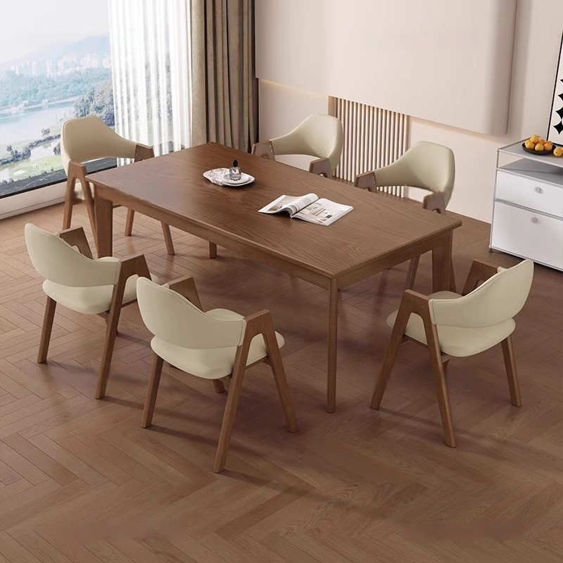 A-Shaped Chair for Bars and Cafes, Solid Wood Dining Chair, Home Balcony Restaurant Nordic Style Decorative Chair, Milk Tea Shop Dining Chair