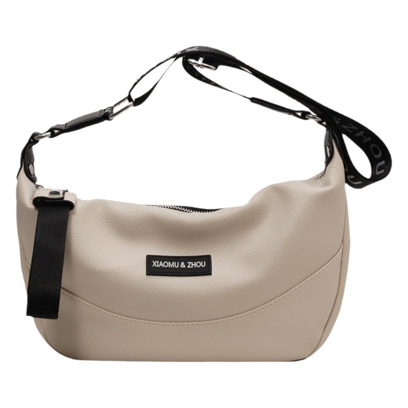 Bolso bandolera transfronterizo, bolso de bola de masa, bolso femenino, correa de hombro ancha, costura ligera, lujo ligero, aire de alta gama, celebridades de Internet fuera de un solo hombro