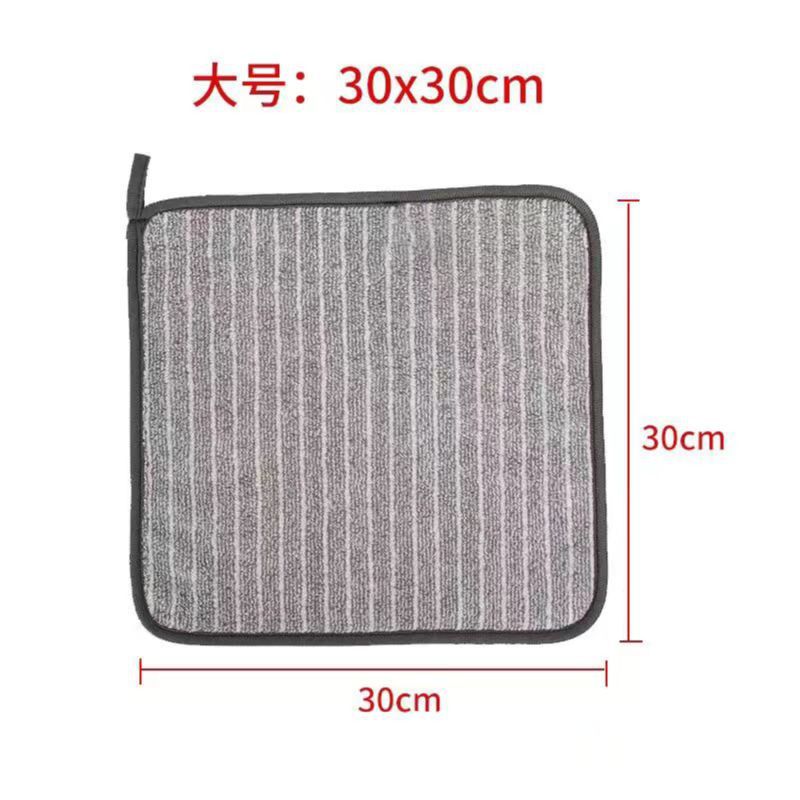 가장자리 대나무 숯 줄무늬 회색