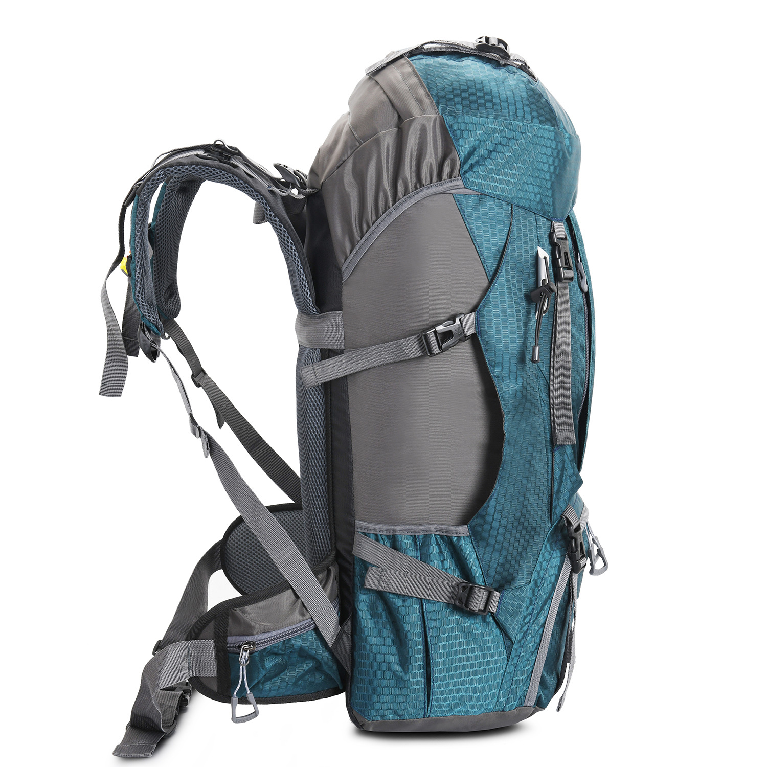 Mochila de Senderismo y Montañismo de Poliéster Transpirable e Impermeable para Deportes al Aire Libre
