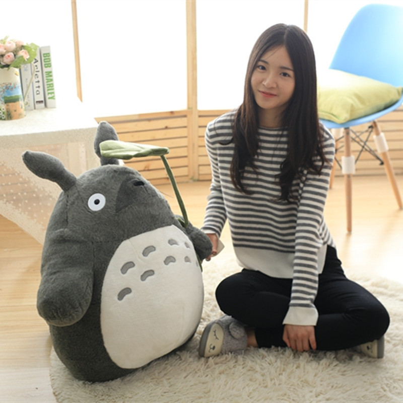 ホット販売トトロ人形日本宮崎駿アニメぬいぐるみ大型人形枕ガールフレンド子供ギフト男性|undefined