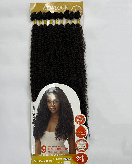 Explosión de pelucas de moda cortina de cabello para mujeres adición de cabello trenzas de caballo