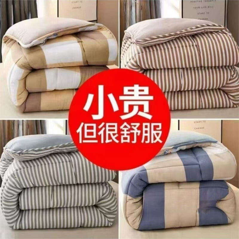 [Color random] Meituan take-out supermarket drainage quilt winter quilt core warm thick winter dormitory spring and autumn quilt