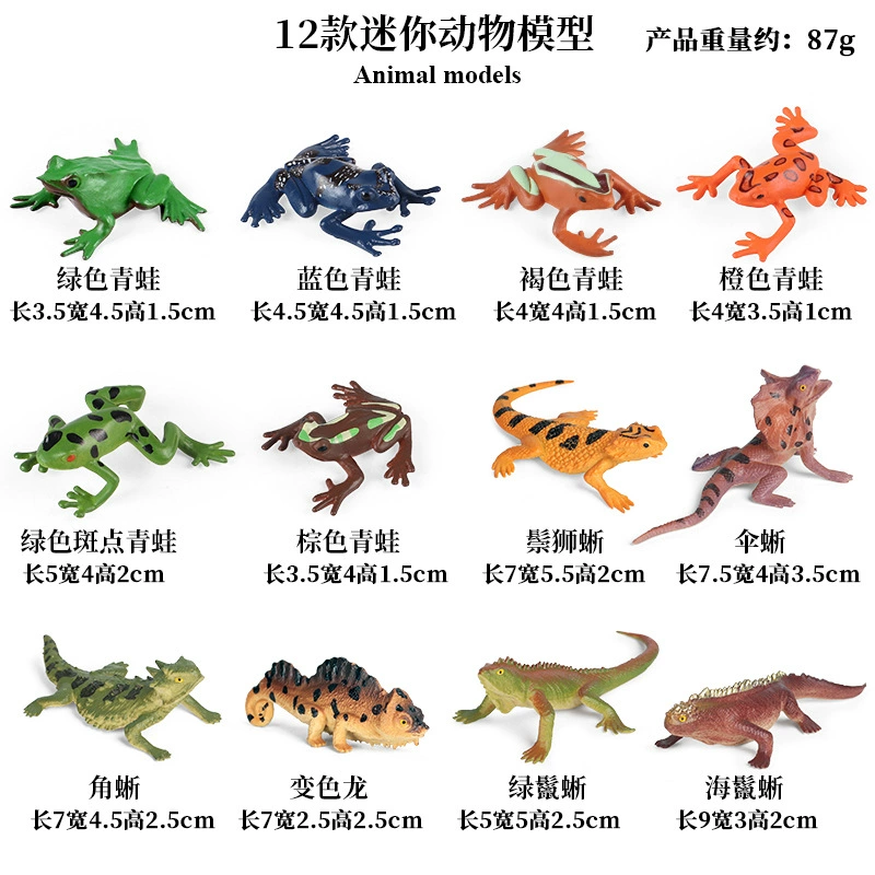 Cognitive realistic marine animal model, dinosaur, toy