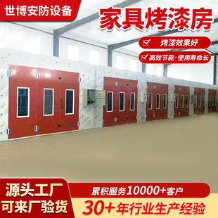 Furniture High Temperature Paint Room Woodworking Sanding Room Primer Drying Room Industrial Drying Room Furniture Dust-Free Spray Paint Room