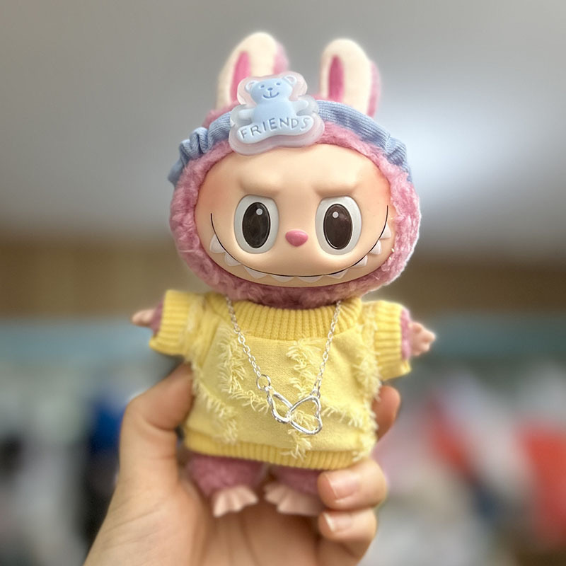 노란색 셔츠 블루 헤어 밴드 3 피스 세트