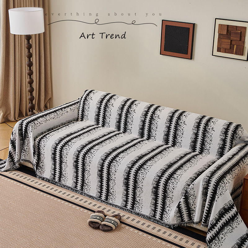 2025新款全包盖沙发巾布四季通用高级感沙发套垫罩毯子防滑防猫抓