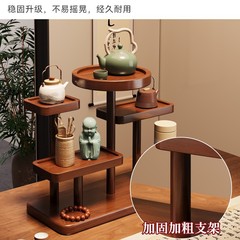 新しい中国 Bogu ラック 2025 新しいアンティーク Duobao パビリオンティーポット多機能松茶室リビングルームディスプレイ