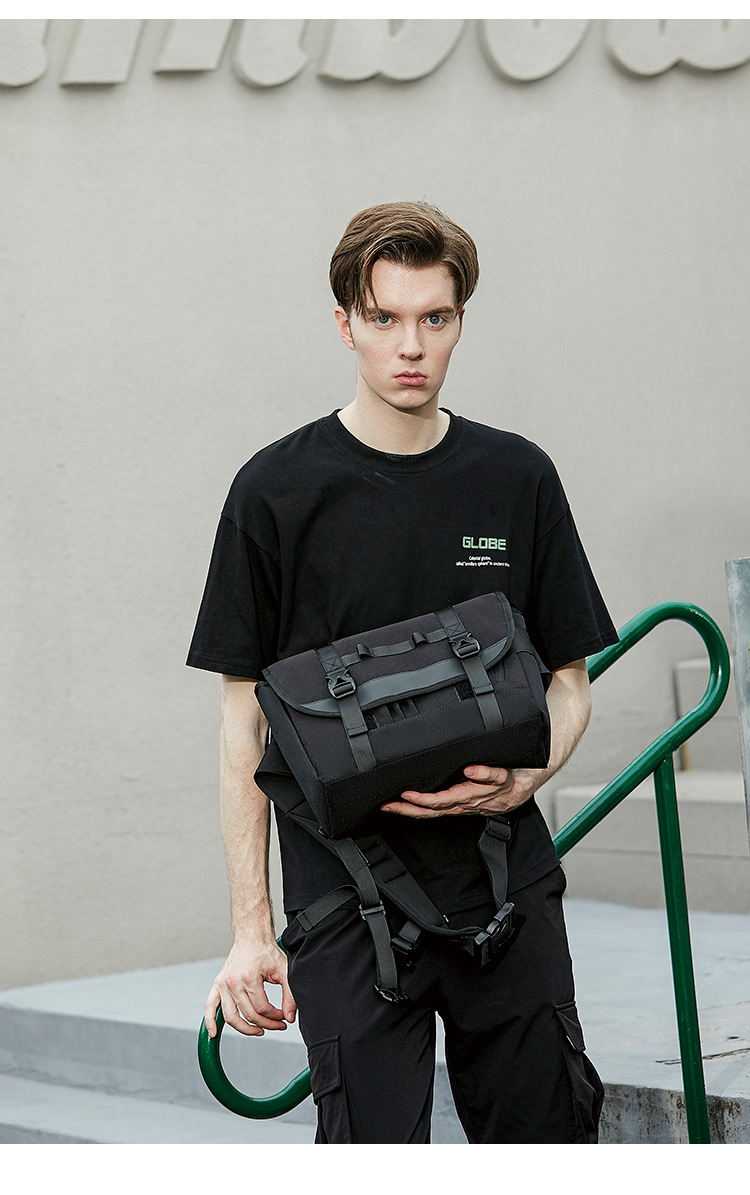 Borsa a tracolla classica da uomo, messenger bag in stile urban_voghion.com