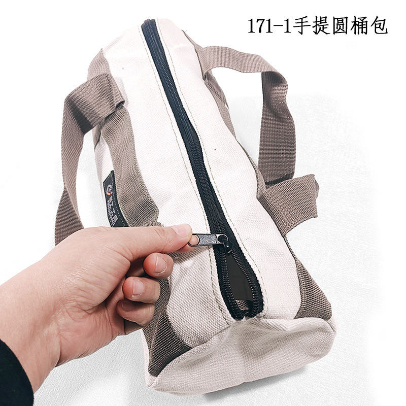 스퀘어 배럴 툴킷 두꺼운 캠핑 백 방수 보관 가방 옥스포드 헝겊 핸드백 다기능 가방