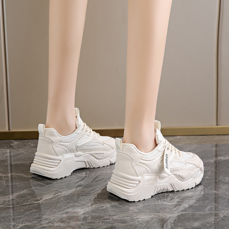 Γυναικεία δικτυωτά άνετα παπούτσια για περπάτημα Παπούτσια τένις Αθλητικά πάνινα παπούτσια από ύφασμα_voghion.com