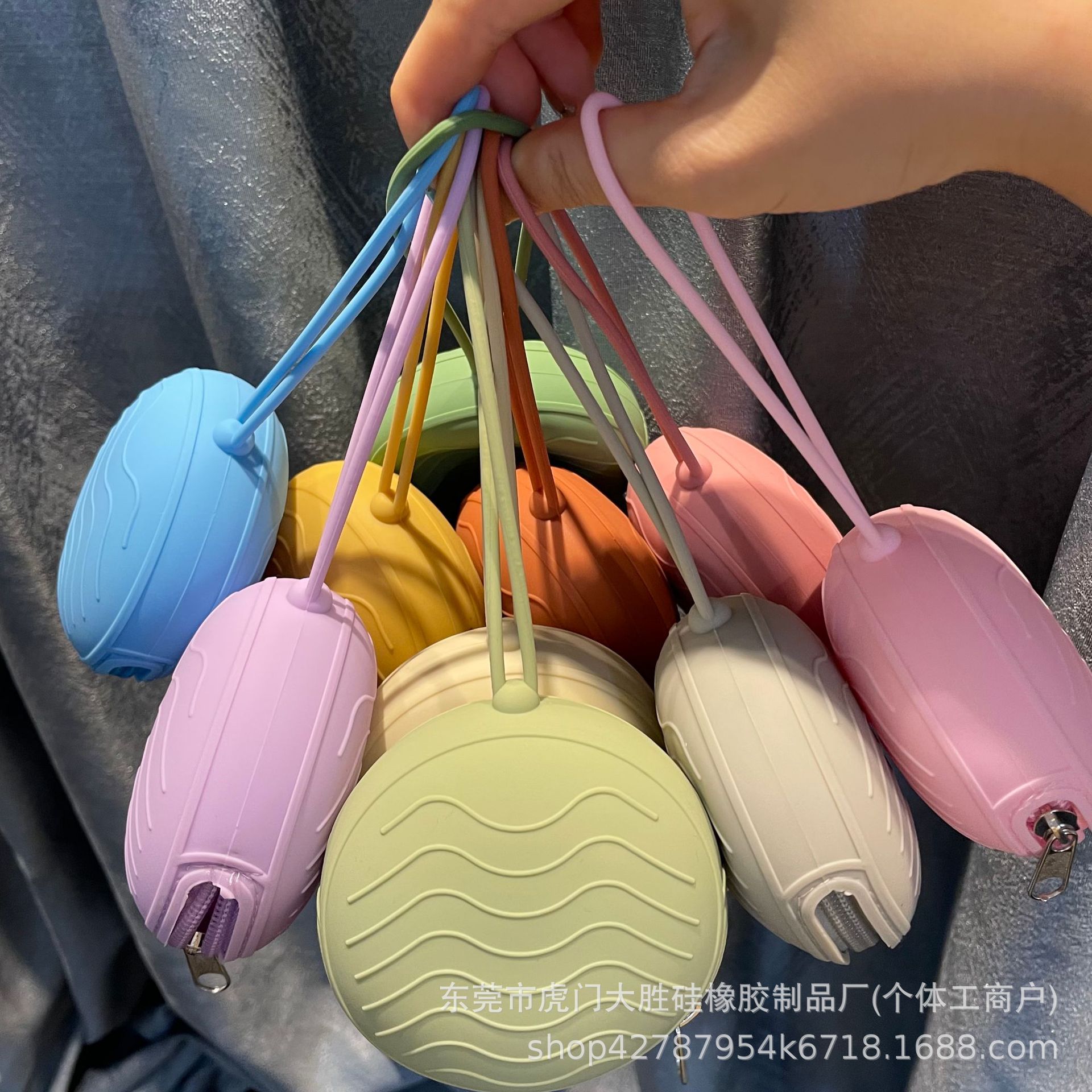 Cross-Border Amazon Baby Pacifier Storage Bag Children's Portable Silicone Storage Change Key Earphone Jewelry Storage