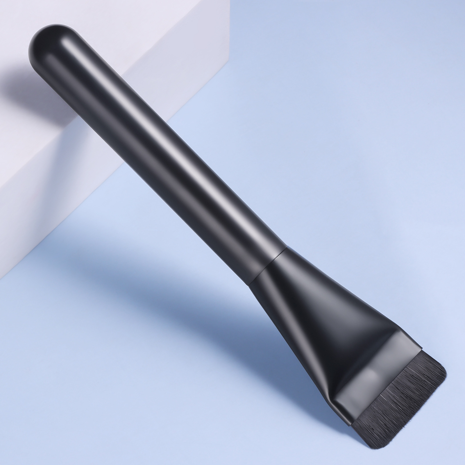 Nuevo estilo de una palabra cabeza Fundación cepillo corrector máscara cepillo sin polvo belleza herramientas fábrica en stock