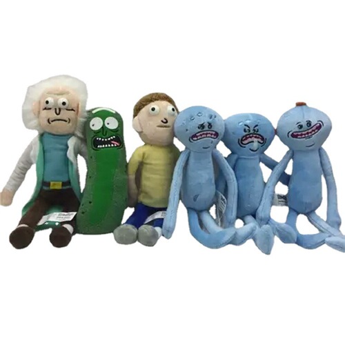 Little Blue Man Plush Toy Pickled Cucumber Pickle Doll Girl Heart 25cm Little Blue Man Orchid Doll