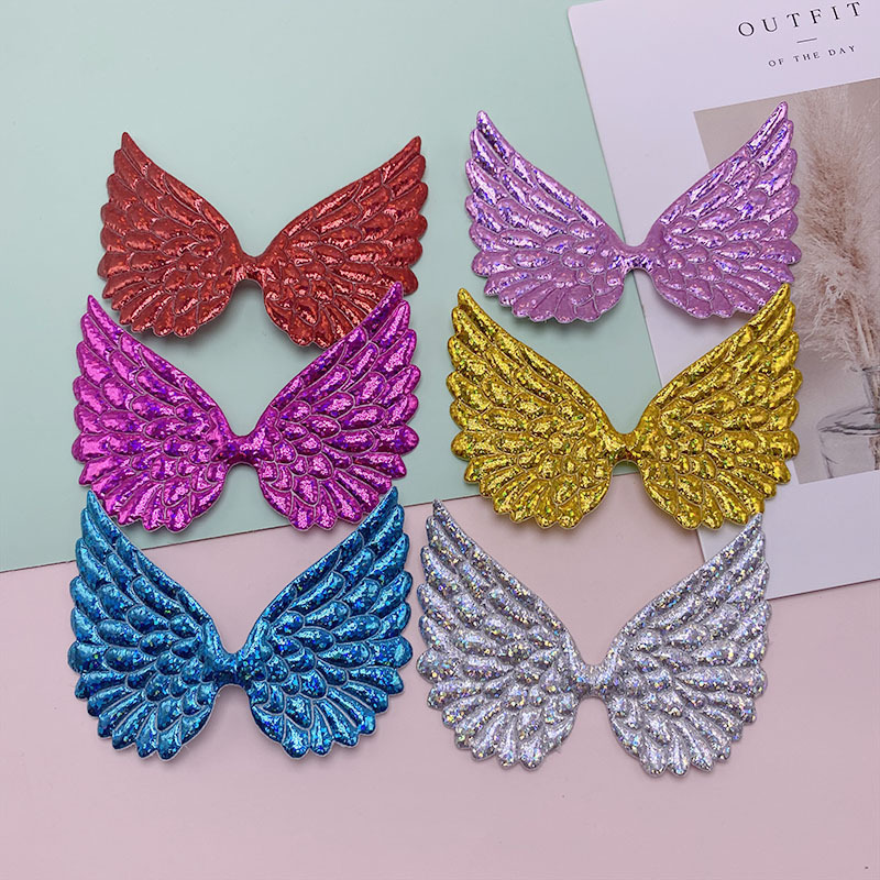 Unicorn Skirt Wings Glossy Baking Plug-in Large Wings Jewelry Decoration Little Angel Unicorn Wings Accessories