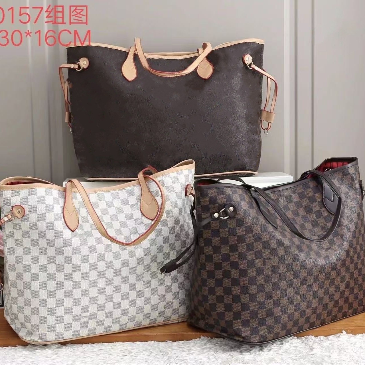 Bolsas de mujer, bolsas de compras nunca, bolsas de gran capacidad para mamás, bolsas de hombro portátiles, bolsas de gran tamaño.