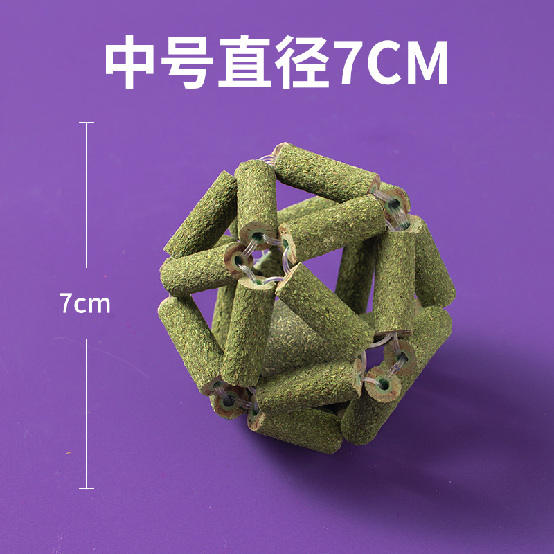 Nuevo estilo lamiendo música gatero bola de menta snacks para gatos dientes dientes afilados pelotas exquisitas suministros para gatos juguetes divertidos para gatos al por mayor