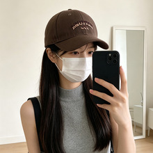 棒球帽女夏季鸭舌帽男大帽檐显脸小2026新款春秋学生防晒遮阳帽子