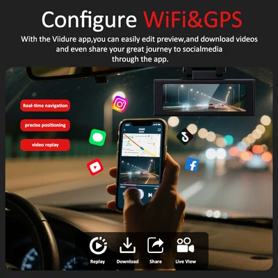 Adas Loop Recording 3.2inch – Driving recorder