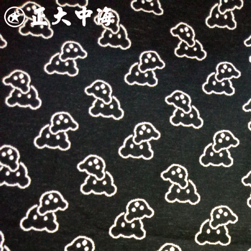 现货时尚针织卡通小熊提花布 时尚提花面料 秋冬季童装外套布料