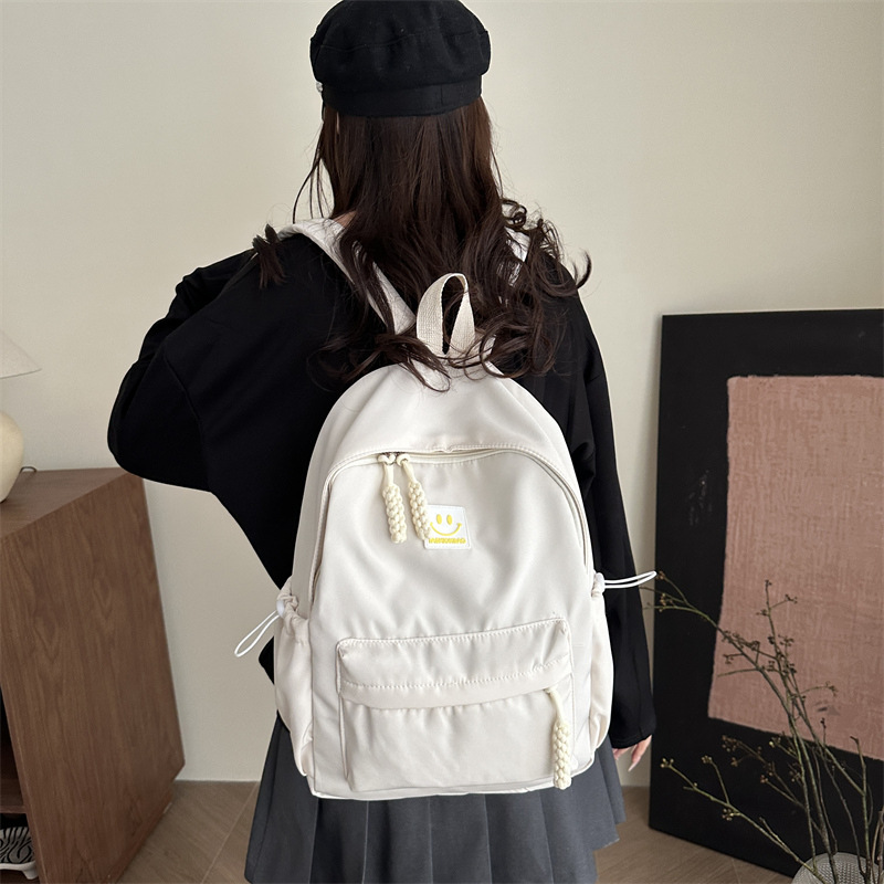 Mochila escolar de clase para estudiantes, mochila de gran capacidad, estilo occidental ligero, casual, salvaje, versión coreana, mochila de moda de viaje