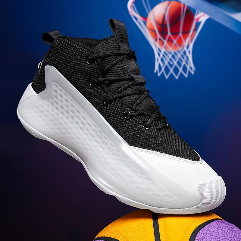 Popcorn + Tpu Bottom 2025 New Basketball Shoes Men's Youth Running Shoes Cement Practical Sneakers Women Popcorn + Tpu Bottom 2025 New Basketball Shoes Men's Youth Running Shoes Cement Practical Sneakers Women