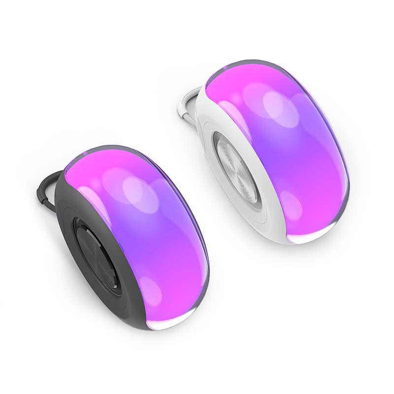新しいカタツムリbluetoothスピーカーのプレゼントミニ雰囲気リズムランプスピーカーのサブウーファ屋外携帯型オーディオ|undefined