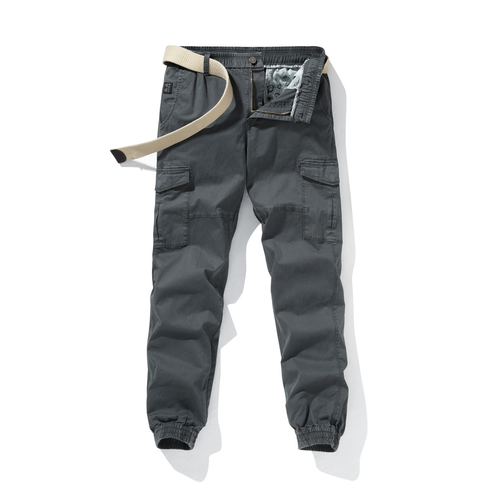 Herbst Neue Cargo Lose Jogger Lange Herren Freizeithosen_voghion.com