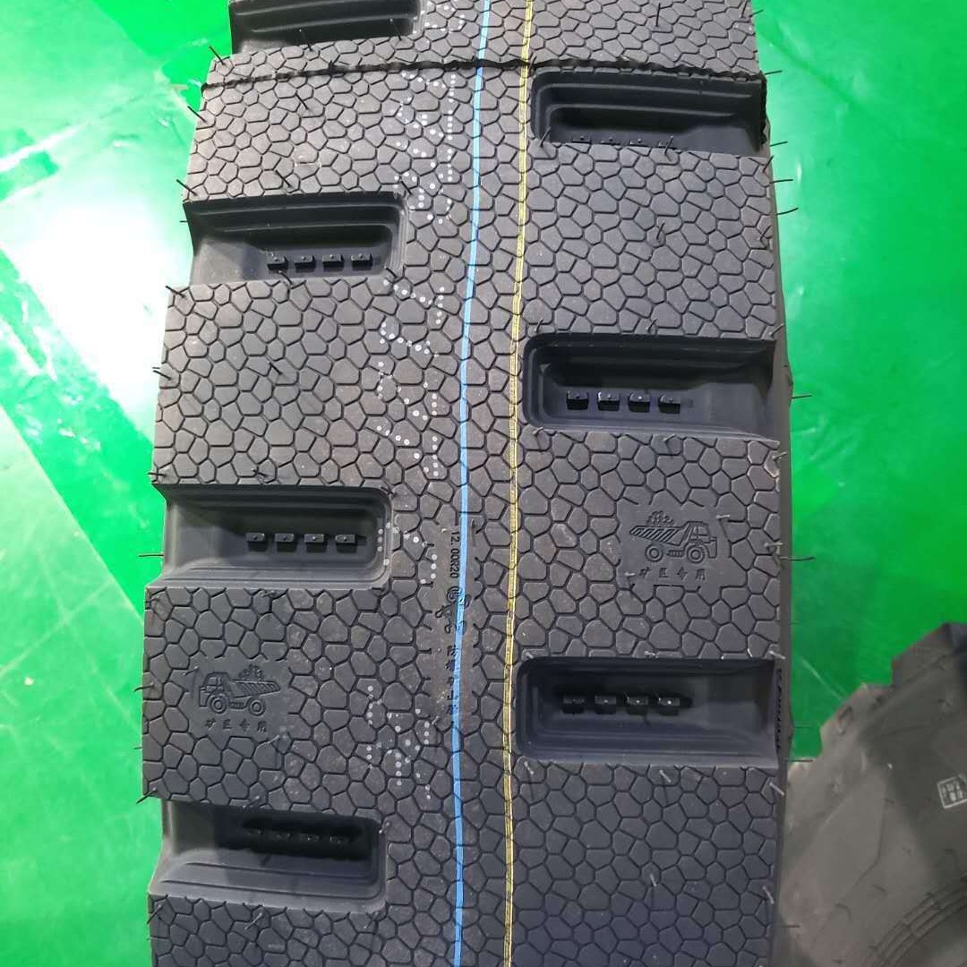 1200R20-20PR防爆胎卡车前四后八渣土车矿山轮胎胎体加强