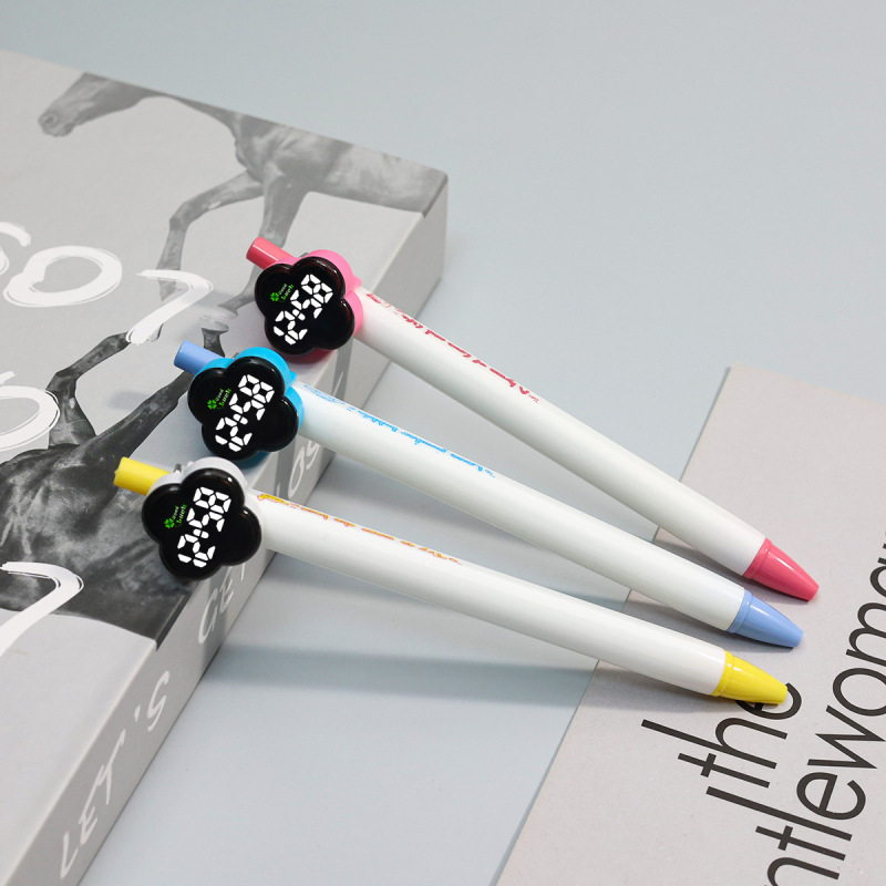 Creative Mini Watch Pen for Learning, Ultra-Small Time-Telling Pen, Back-To-School Season, College Style, Trendy Fashion Pen with Small Watch Face Creative Mini Watch Pen for Learning, Ultra-Small Time-Telling Pen, Back-To-School Season, College Style, Trendy Fashion Pen with Small Watch Face