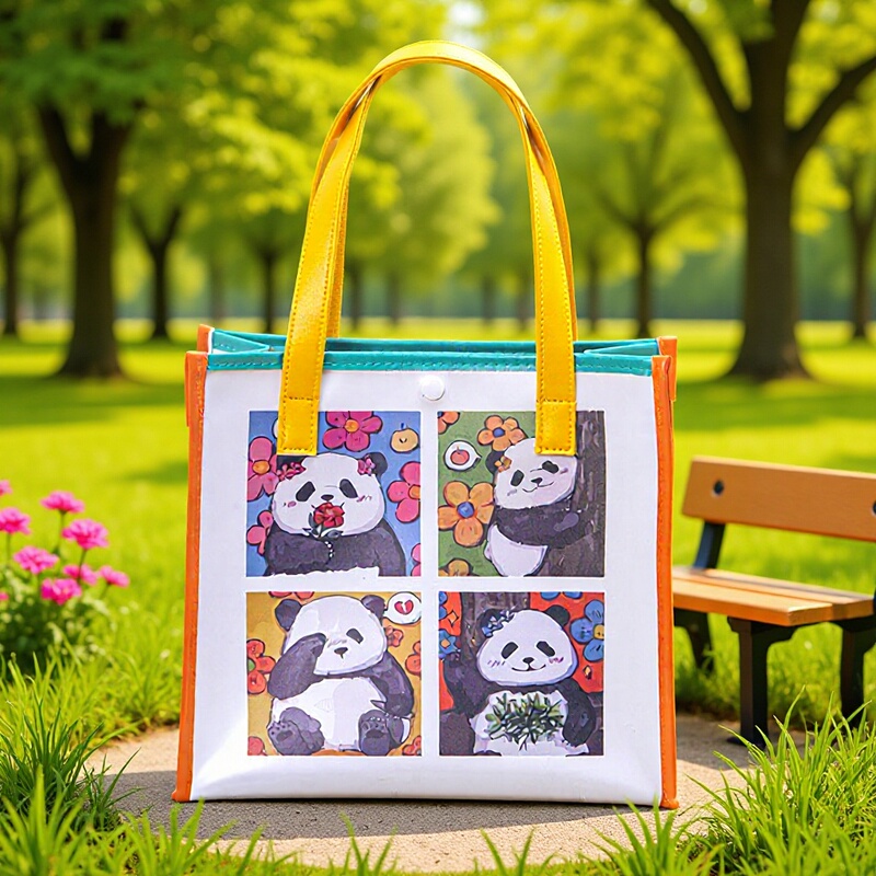 Spot Pvc Handbag Cartoon Waterproof Summer Swimming Bag Beach Bag Cute Gift Bag Training Class Book Bag