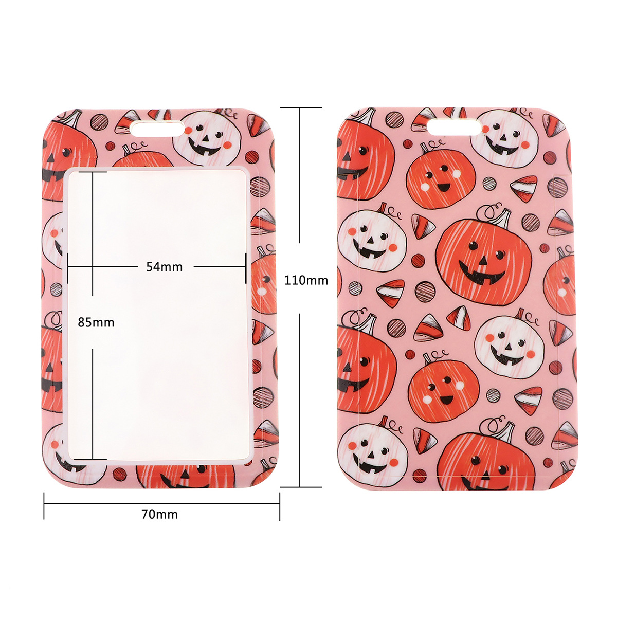 13g Weight ID Card Stationery Type 1 Piece Quantity School Occasion Metal Material Halloween Festival Multicolor Pattern Cartoon Style Style Multicolor Metal Card Holders 9