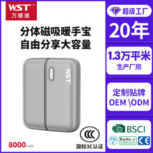 WST�¿��������ʽů�ֱ�����һ���ɲ�ж��ϳ�籦�����ƶ���Դ