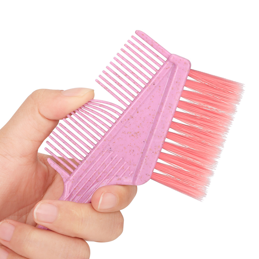 Comercio exterior nuevo salón de peluquería especial tinte de cabello de paja de trigo tinte de cabello de plástico tinte de cabello de aceite tinte de cabello set de seis piezas