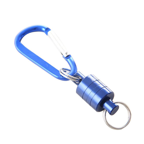 Luya magnetic buckle, strong magnetic mountaineering buckle, portable buckle, outdoor fishing and mountaineering wireless rope, single buckle and double buckle set