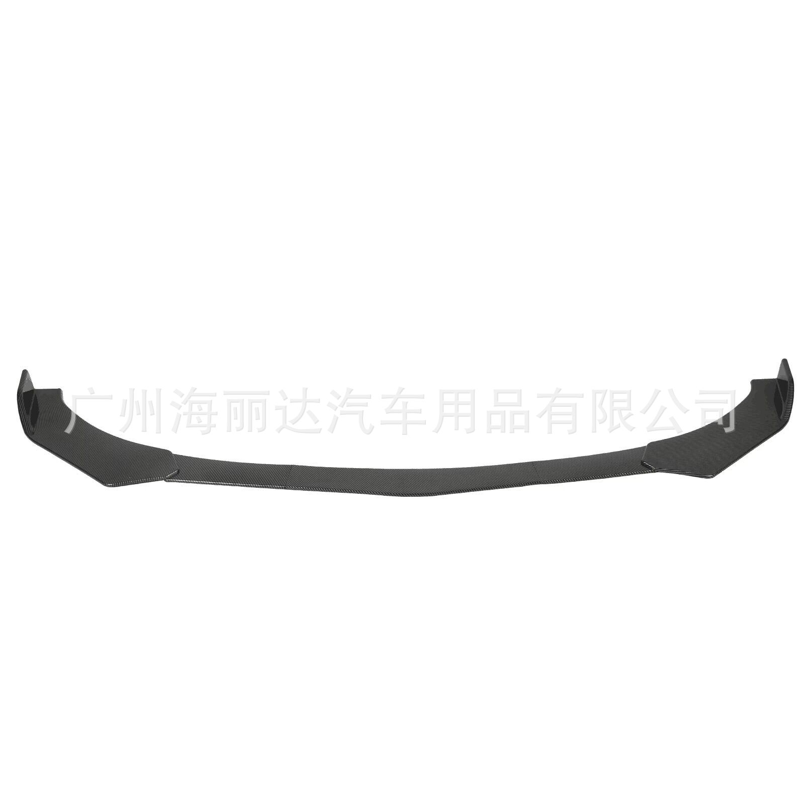 (2개) 자동차 수정 프론트 립 운동 작은 서라운드 프론트 삽 멀티 세그먼트 분할 랩 각도 충돌 방지 프론트 삽 스포일러 수정