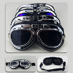 Motorcycle goggles wind shield kart off-road skiing windproof outdoor cycling sports Harley protective eyewear face mask accessories