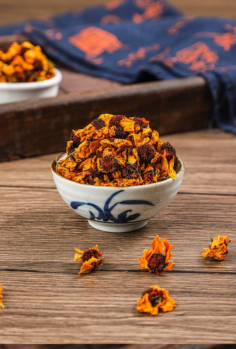 Kunlun Snow Chrysanthemum Tea 500g Xinjiang Tianshan Herbal Flower Tea Traditional Wellness Loose Dried Blooms key features