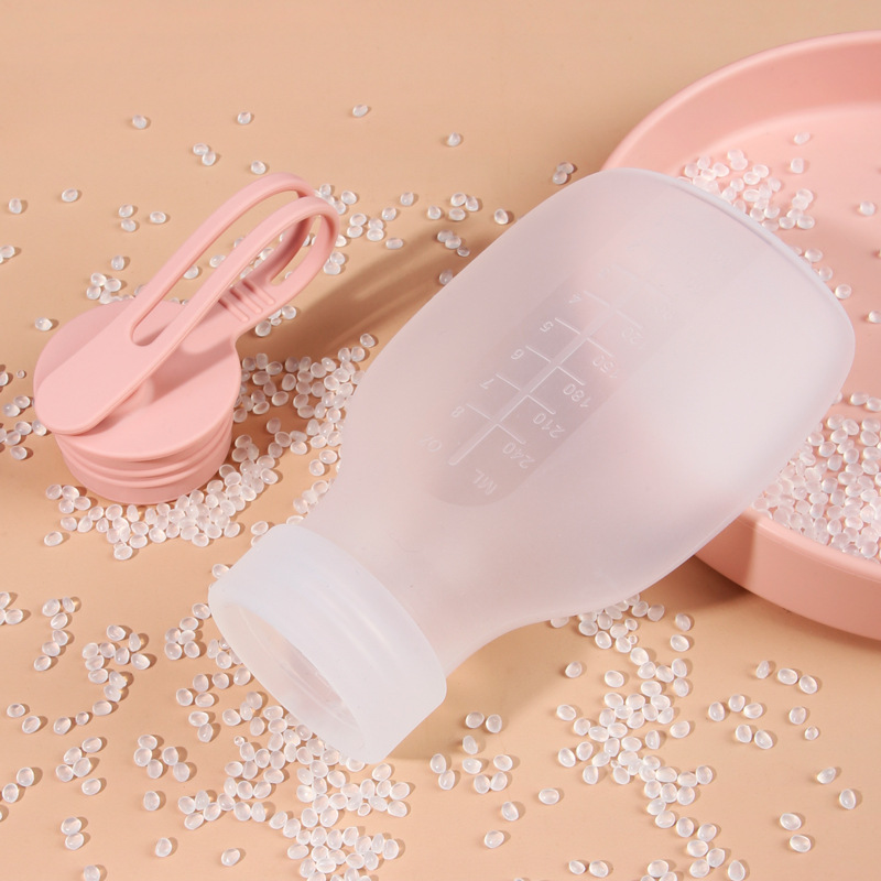 Sac de conservation du lait maternel réfrigéré, portable et réutilisable, en silicone de haute qualité, d'une capacité de 240 ml._voghion.com