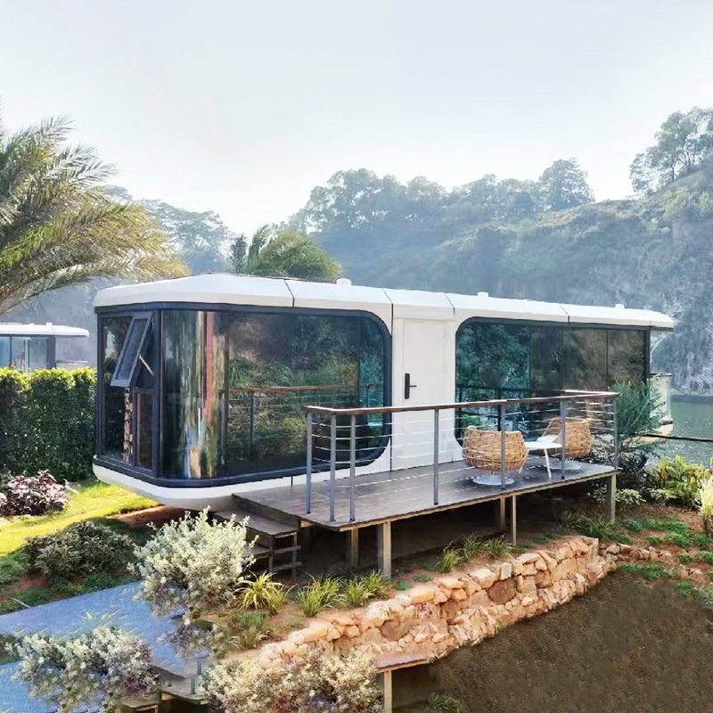 Pequeña sala de embarque de agua multifuncional tecnología moderna sentido barco casa B & B acampar al aire libre seguridad insonorizada cabina futura