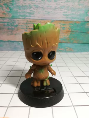 New Solar Doll Car ornaments - 1310-tree