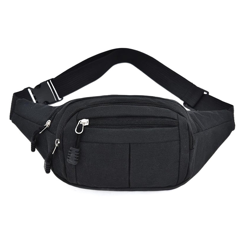 Bolsa de cintura para hombres y mujeres multifuncional de gran capacidad a prueba de agua caja registradora bolsa de negocios resistente al desgaste deportes al aire libre teléfono móvil billetera