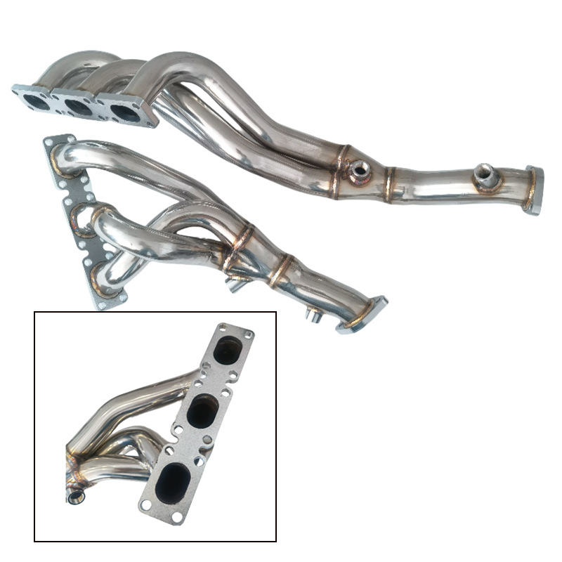 Modified Head Section Stainless Steel Exhaust Pipe Car Exhaust Manifold Kit Suitable for Bmw E46 Large Displacement