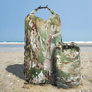 FEELNATURE Outdoor Spot Camouflage Waterproof Bag Portable Waterproof Bag Waterproof Storage Bag Floating Bag