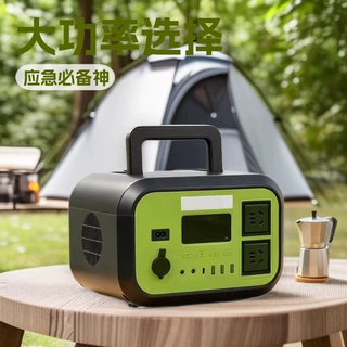 Genlution跨境户外移动电源220V大容量300w直播露营摆摊应急电源