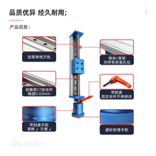 精密手动微型重型滑台带刻度锁紧滚珠丝杠直线模组导轨滑台工江之