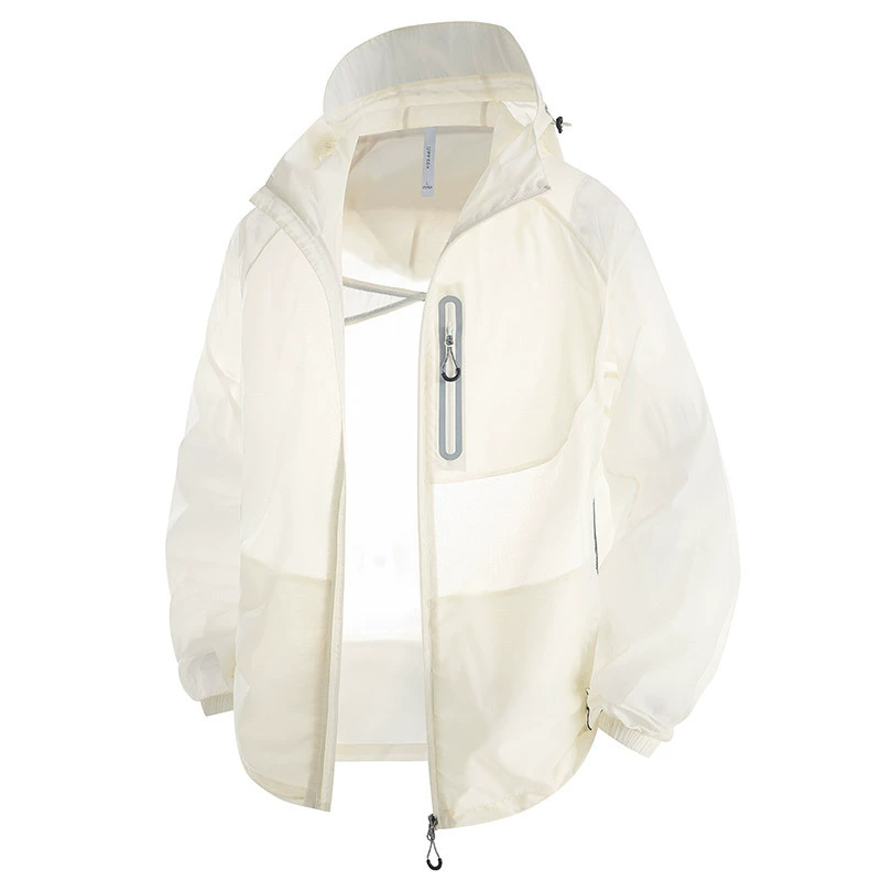 Летняя модная брендовая солнцезащитная одежда для мужчин, солнцезащитная одежда для пар на открытом воздухе, мужская куртка, одежда из ледяного шелка, защита от ультрафиолета