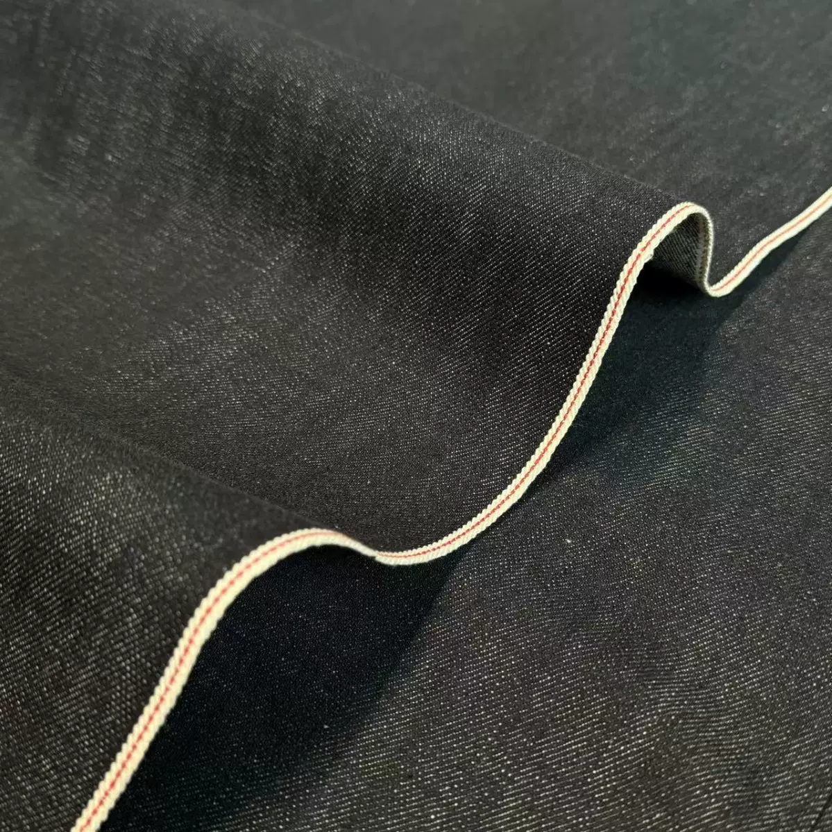 高档新款主推不掉色赤耳牛仔布不易褪色红边牛仔面料Denim