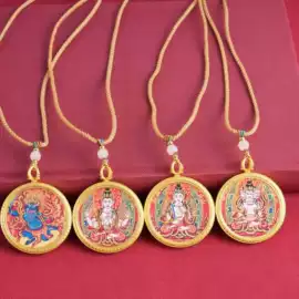 吊坠;手链;唐卡画像